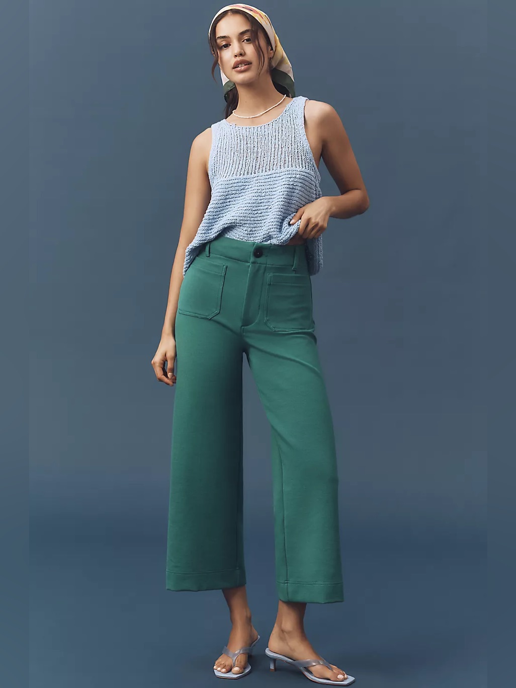 Nwt Size L - Pilcro Cotton Swing Sweater Tank (Nwt Us$ 88)